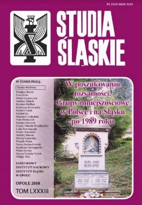 Studia śląskie 83 - okładka